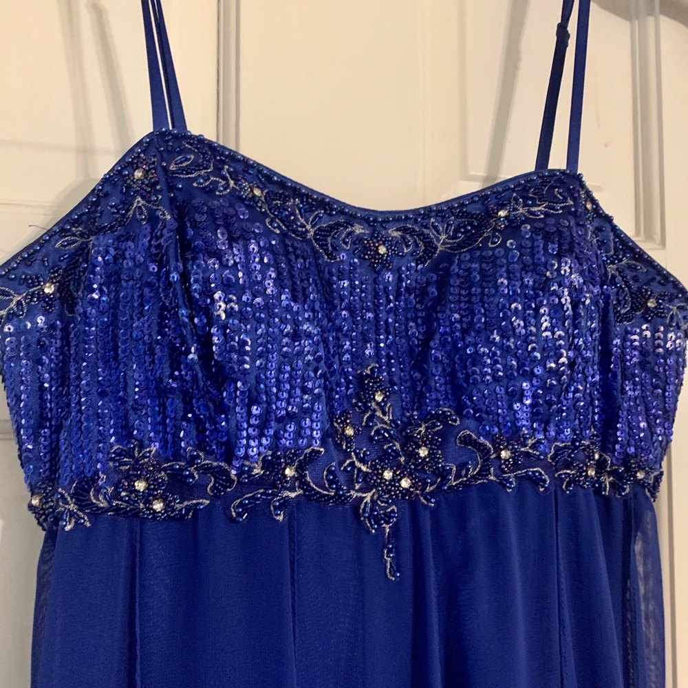 Cobalt Blue Prom Dress